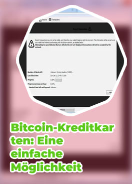 Bitcoin core synchronisierung