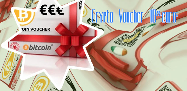 Bitcoin voucher card